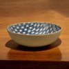 8" Bowl  ~ Checker ~  Cobalt