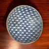 8" Bowl  ~ Checker ~  Cobalt