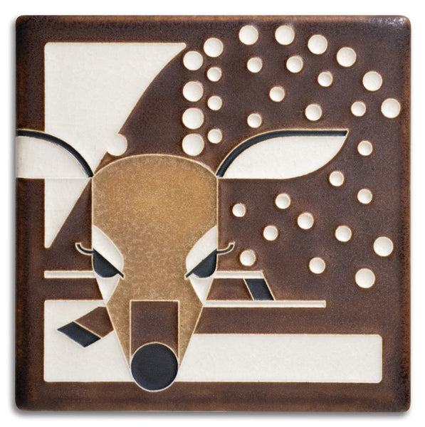 Fawn Brown 6"x6"