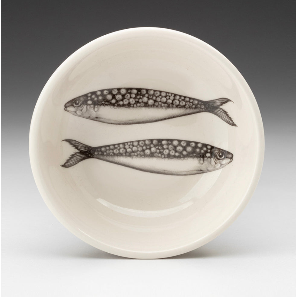 Cereal Bowl: Sardines/White