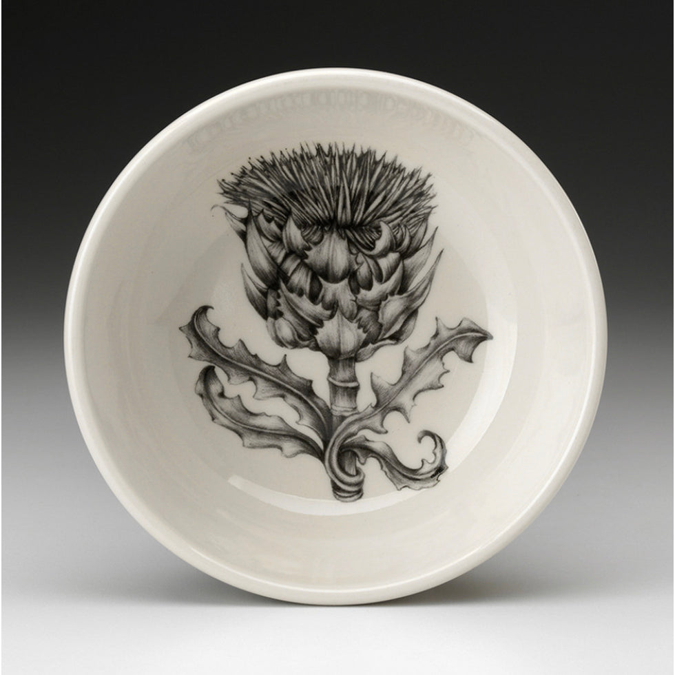 Cereal Bowl: Milk Thistle/White