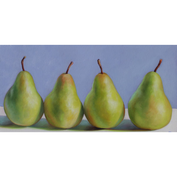 Four Green Pears