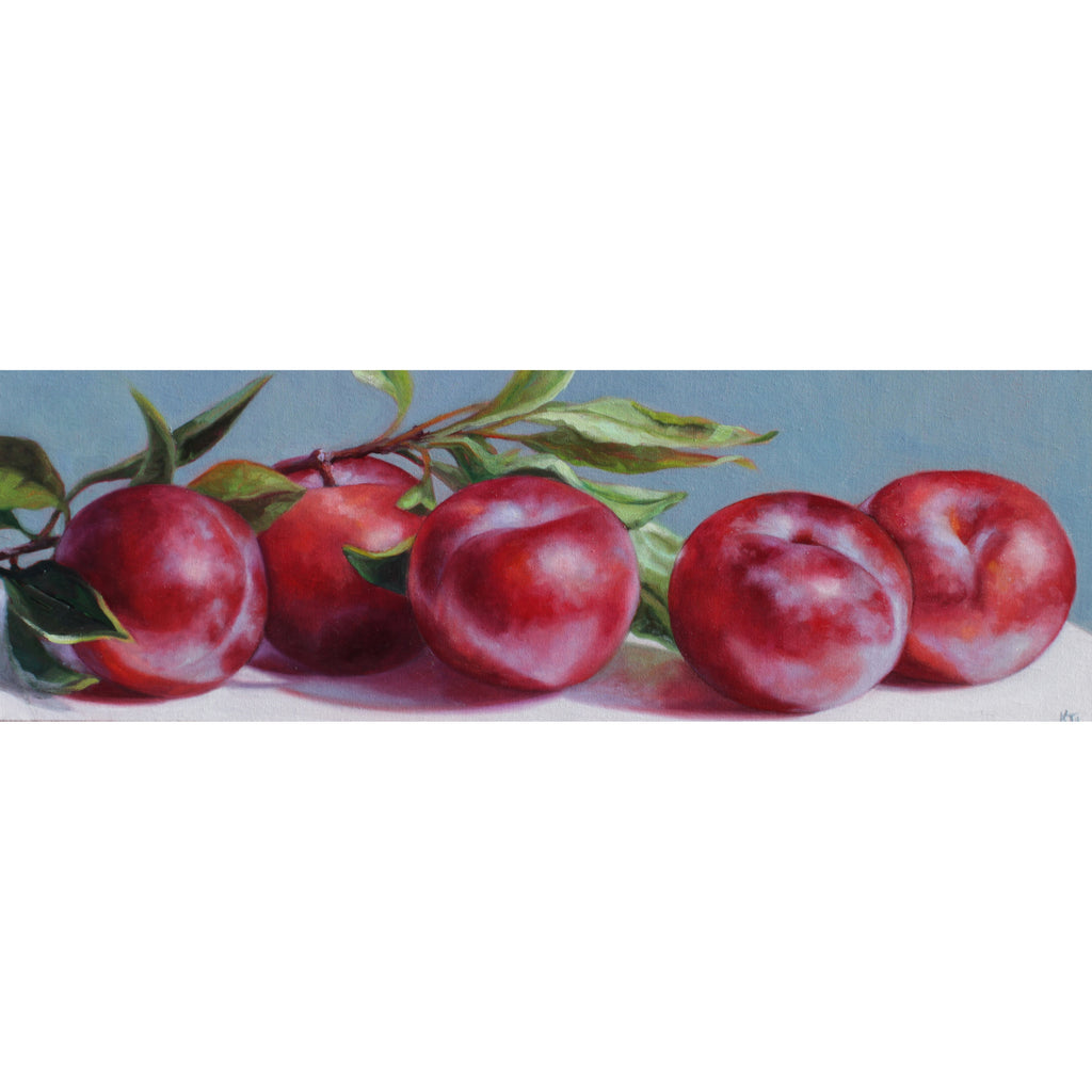 Line of Plums