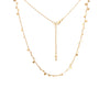 Adjustable Gold Dot Necklace