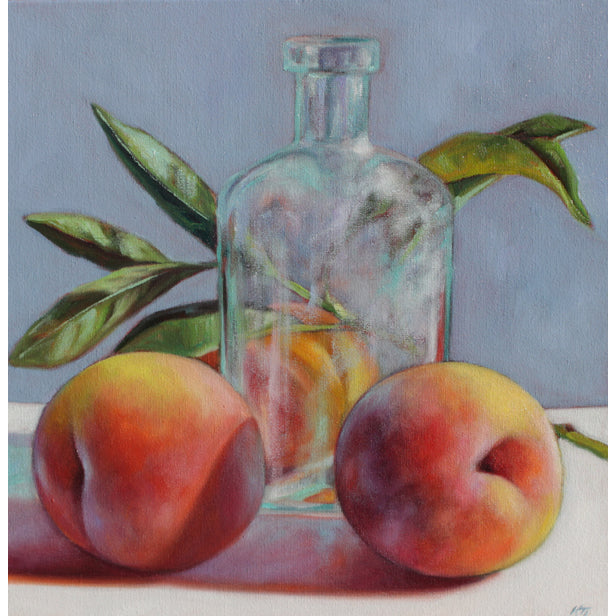 Peaches With Bottle