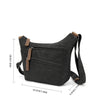 Small Canvas Shoulder Bag Black