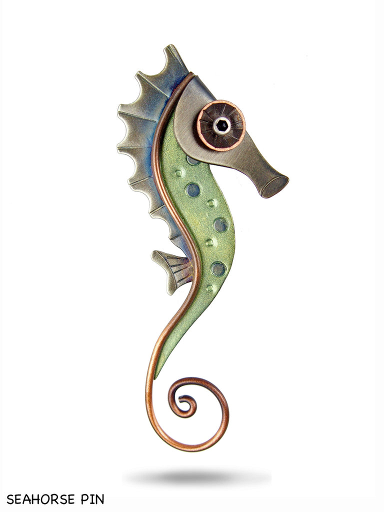 Seahorse Pin