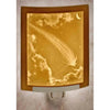 Shooting Star Porcelain Lithophane Night Light