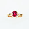 Rubellite Tourmaline Ring