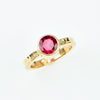 Rubellite Tourmaline Ring