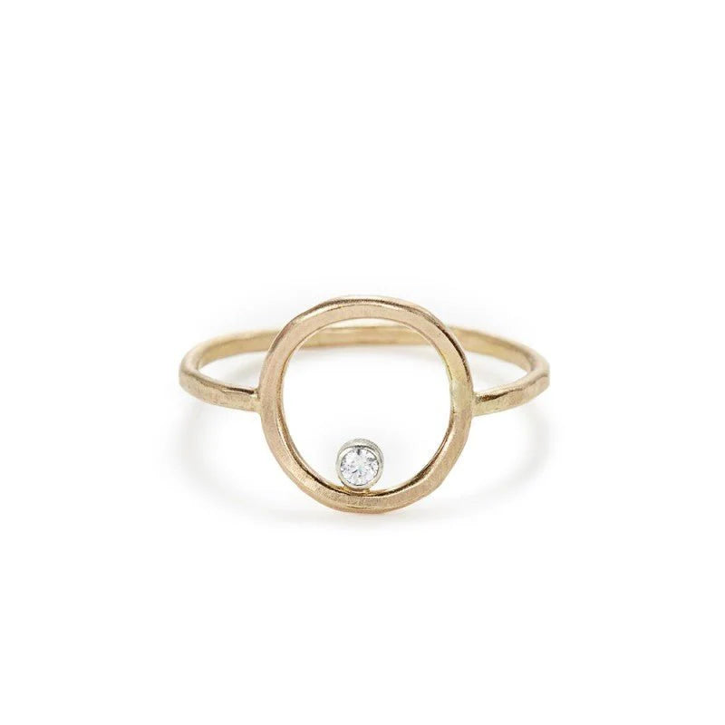 Gilded Circle Ring