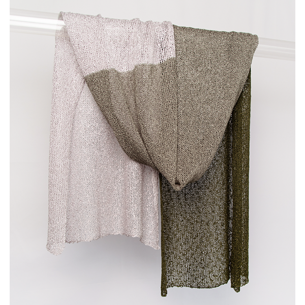 Rayon Scarf - Chrome/Sage/Fern