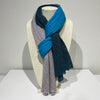 Rayon Scarf - Chrome/Turquoise/Deep Teal