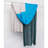 Rayon Scarf - Chrome/Turquoise/Deep Teal